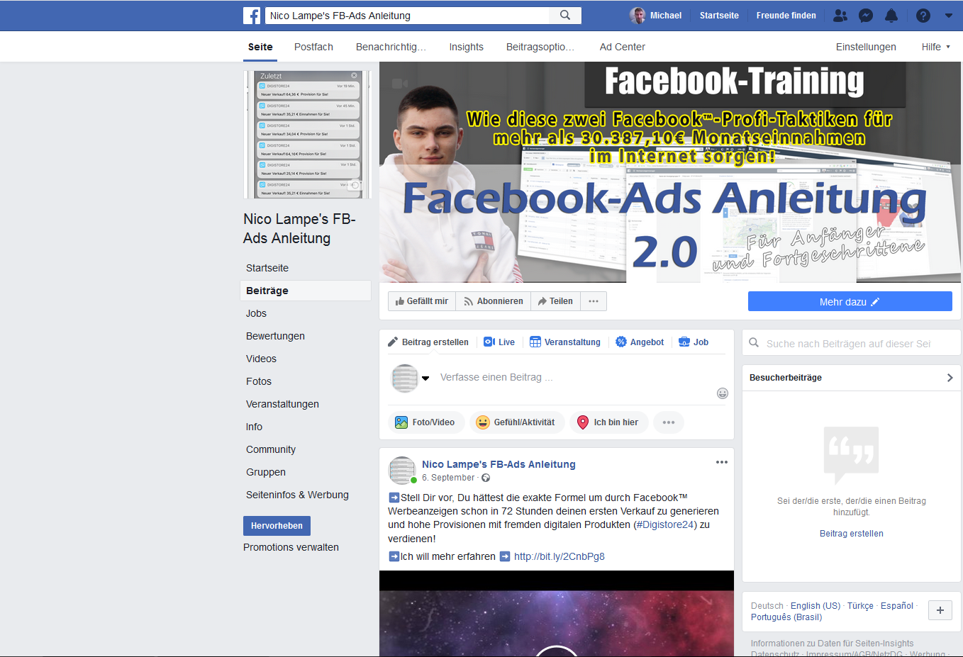 Facebook-Seite